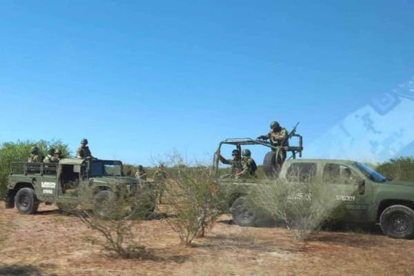 Reportan enfrentamiento entre civiles armados y fuerzas federales en San Francisquito, al sur de Mazatlán
