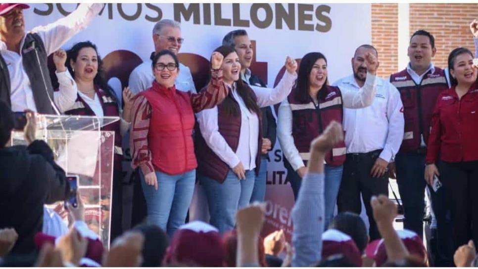 Morena inicia campaña Somos millones, súmate en la zona norte de Sinaloa