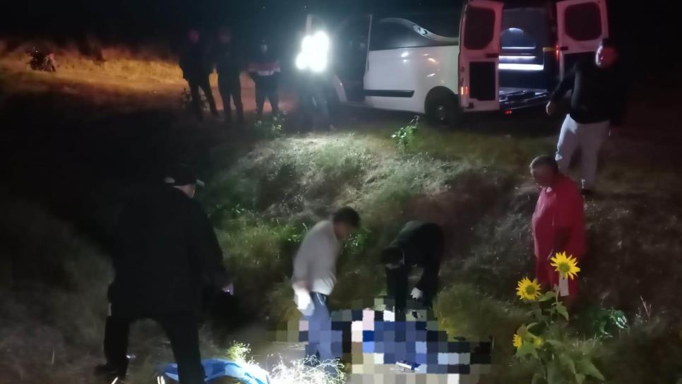 Localizan muerto a un hombre dentro de un canal de riego en El Serrano, Guasave 