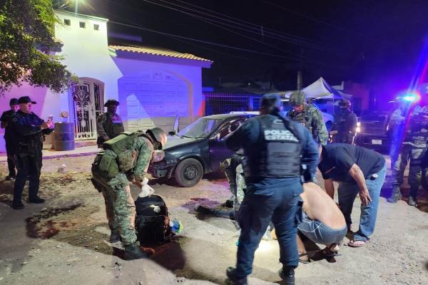 Joven resulta herido durante ataque a balazos en la colonia Toledo Corro en Culiacán