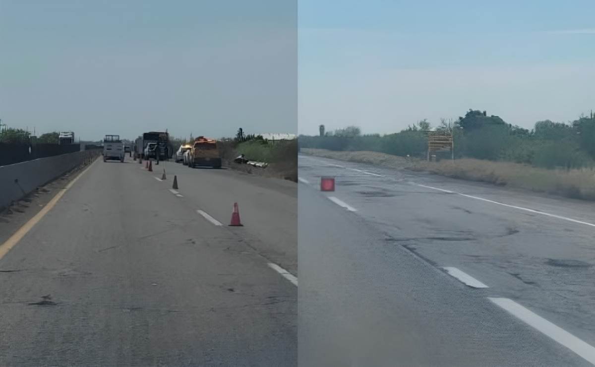 Gobierno de Sinaloa rehabilitará este tramo de la México 15 al norte; brotaban los baches