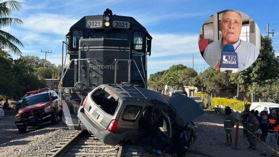 Al tren nunca le vamos a ganar, lamentó Gildardo Leyva tras accidente en Cuatro Milpas