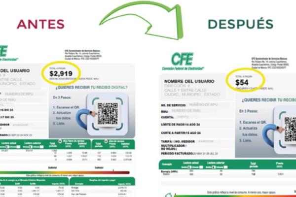 CFE advierte sobre recibos de luz superiores a 1,500 pesos: Lo que necesitas saber