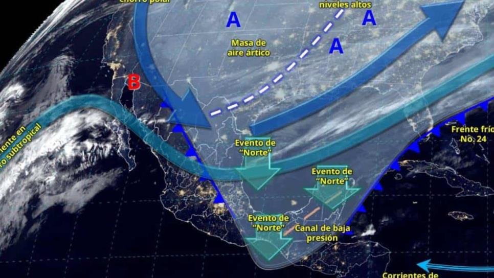 El frente frío 24 se siente en el sur de Sinaloa: temperaturas de 0 a 5 grados en la sierra