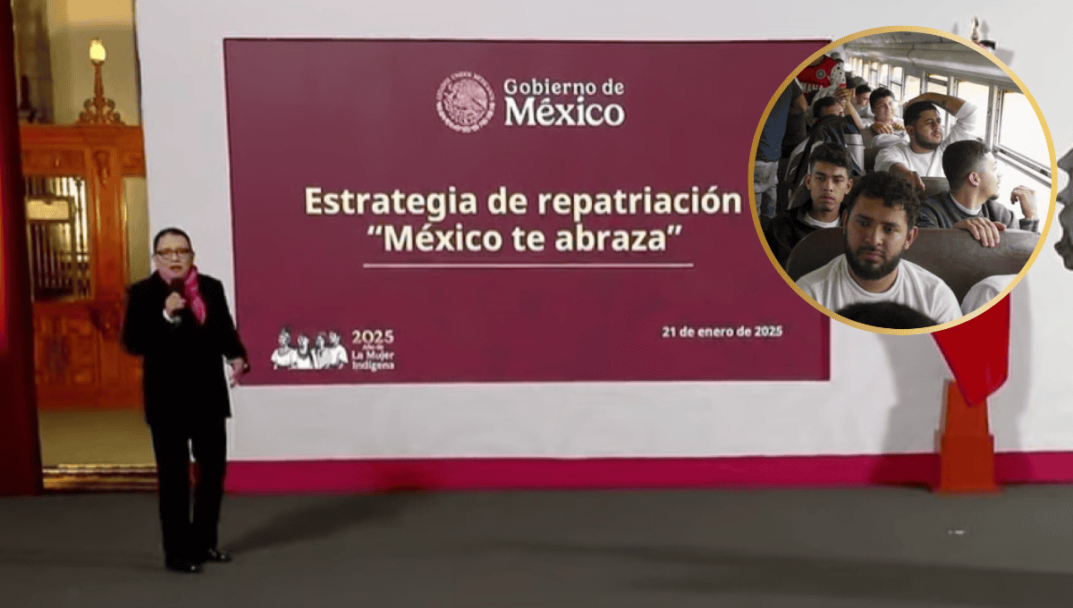 ¿Qué pasará con los migrantes deportados por Trump? Esto dice el Gobierno de México