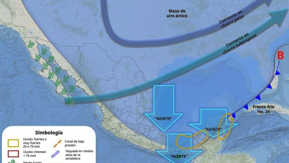 Sinaloa espera temperaturas más bajas este miércoles 22 de enero 