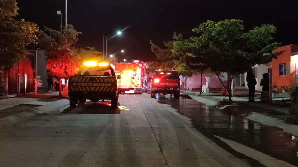 Balean e incendian casa en el fraccionamiento Las Flores, al sur de Mazatlán