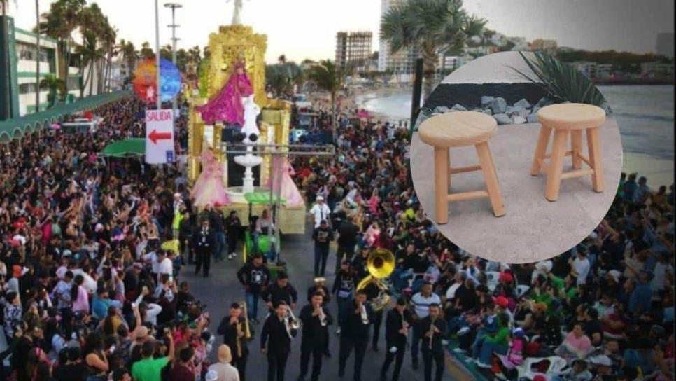 ¿Vas a ir al Carnaval de Mazatlán? Amazon tiene banquitos de madera baratos para el desfile