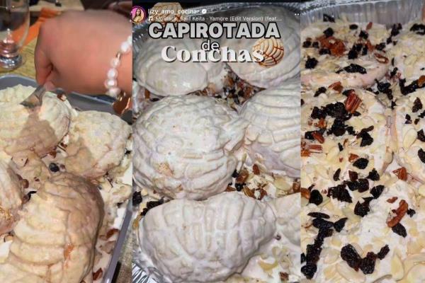 Capirotada de concha; un exótico, pero delicioso postre que se antoja | VIDEO