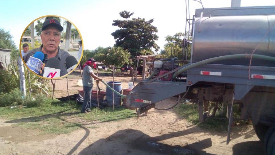 Falta de agua complica panorama para El Fuerte; más de 40 comunidades siguen sin el vital líquido