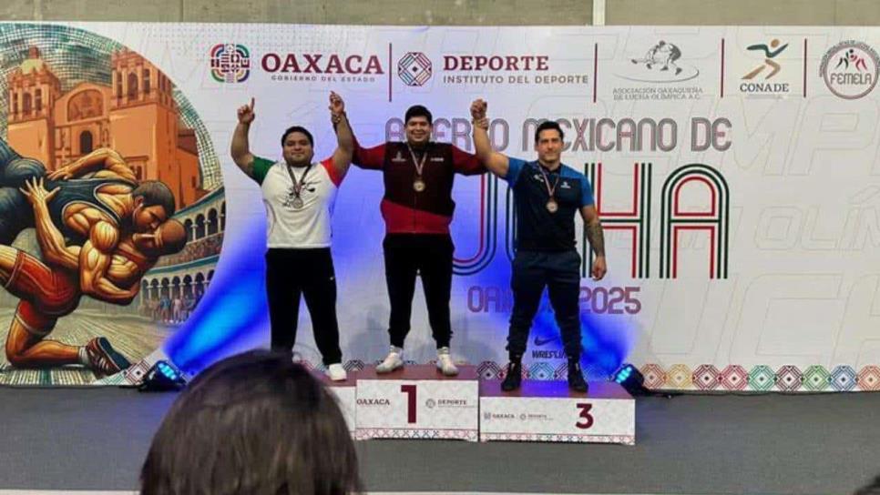 Sinaloenses Paúl Morales y David Morales logran medalla de oro en Luchas Asociadas