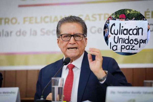 El Gobierno de Rocha Moya garantiza la libre manifestación de ideas: Feliciano Castro