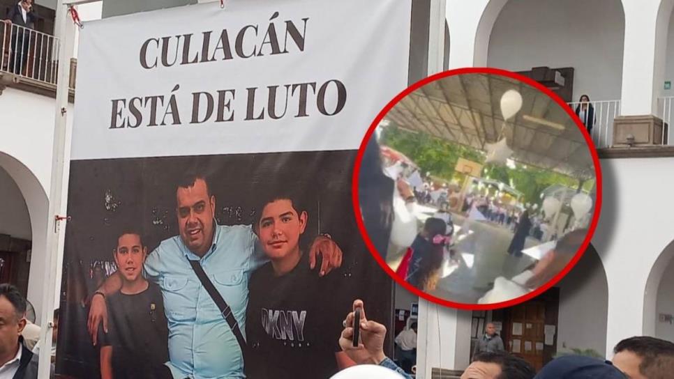 Con emotivo homenaje, honran memoria de Alexander en su escuela en Culiacán