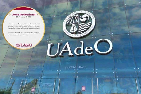 UAdeO sufre ciberataque y presenta fallas en su sitio web