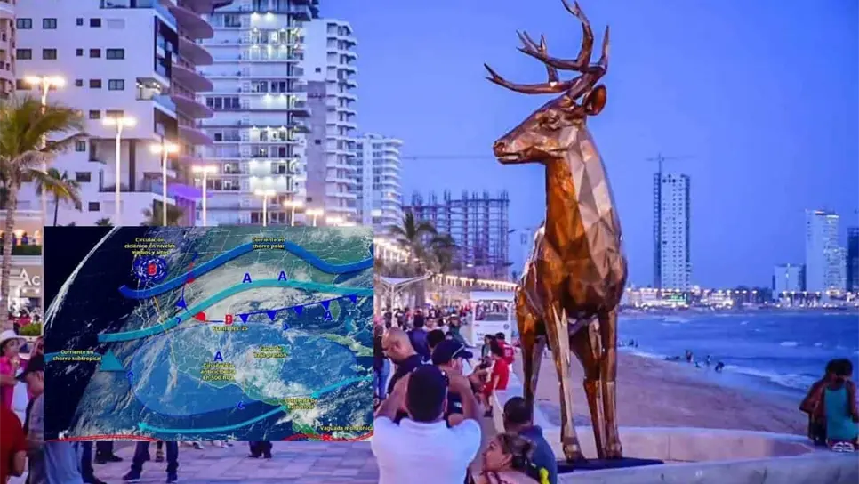Frente Frío 25 en Mazatlán