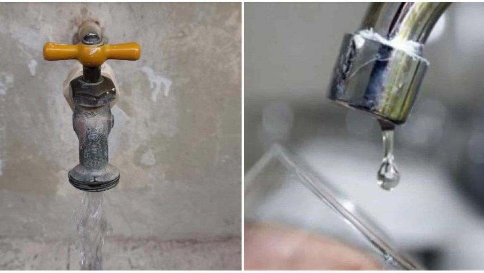 Baja presión de agua potable ya desespera a usuarios en Los Mochis