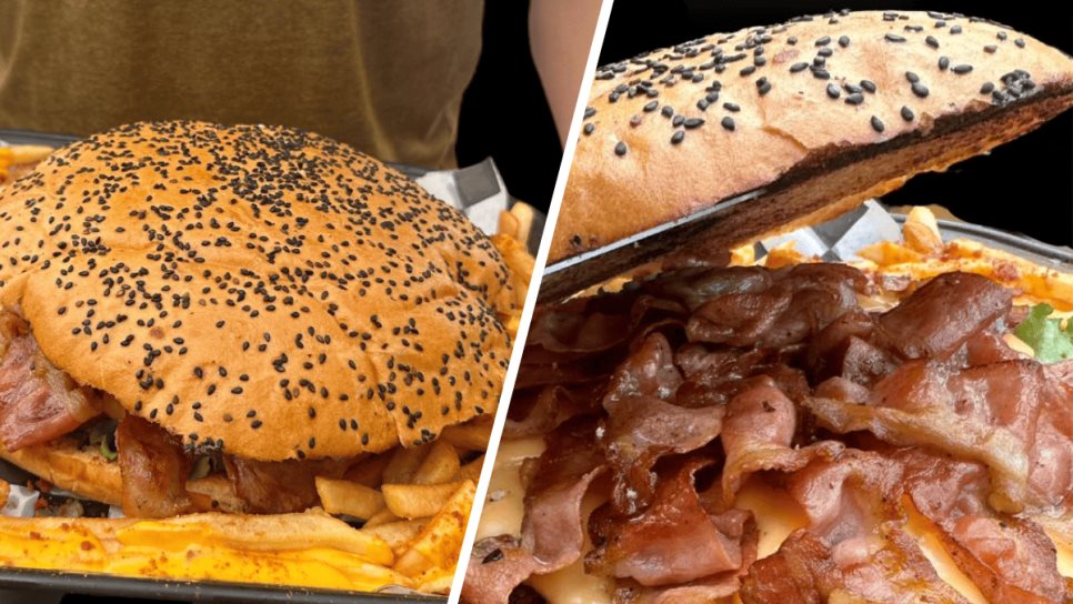 Big Kitsi: así es la hamburguesa más grande de México