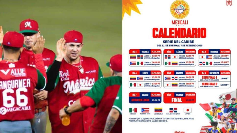 Serie del Caribe Mexicali 2025: Este es el calendario de México