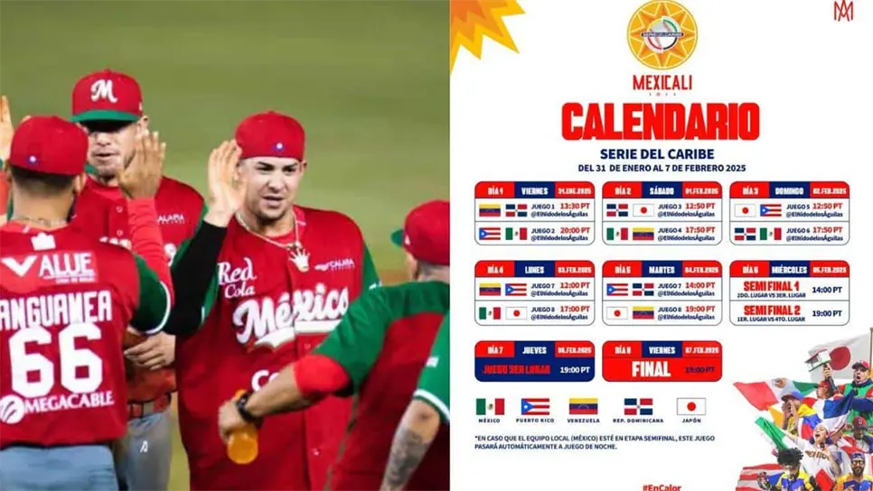 FOTO: Conoce el calendario de la Serie del Caribe 2025.