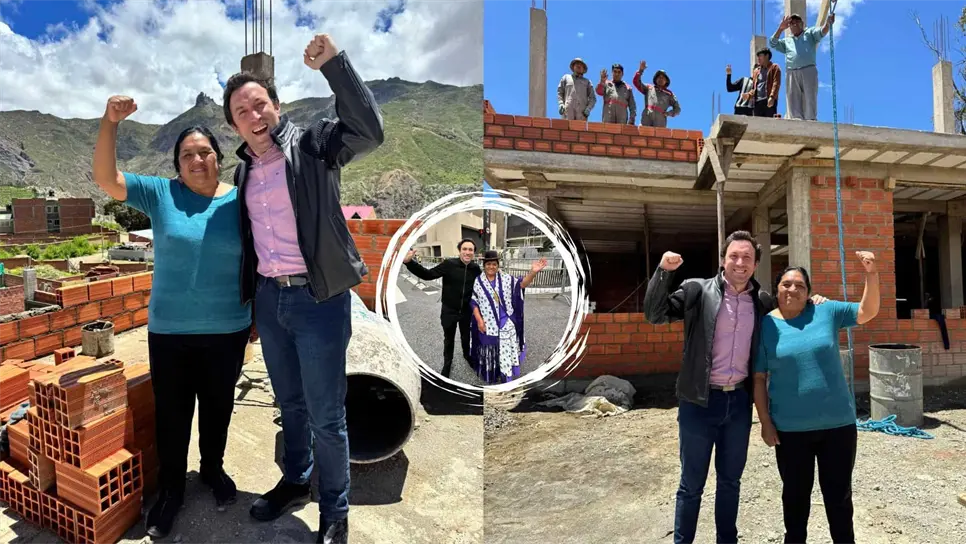 FOTO: Leonel Fransezze y Luisa son influencers de la comunidad de La Paz, Bolivia.