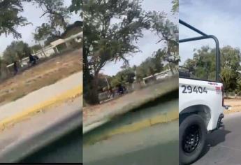 Elementos de la Guardia Nacional persiguen a motociclistas en la Mochis – Topolobampo