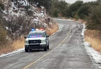 Se espera la caída de nieve o aguanieve en las sierras de Sonora y Chihuahua