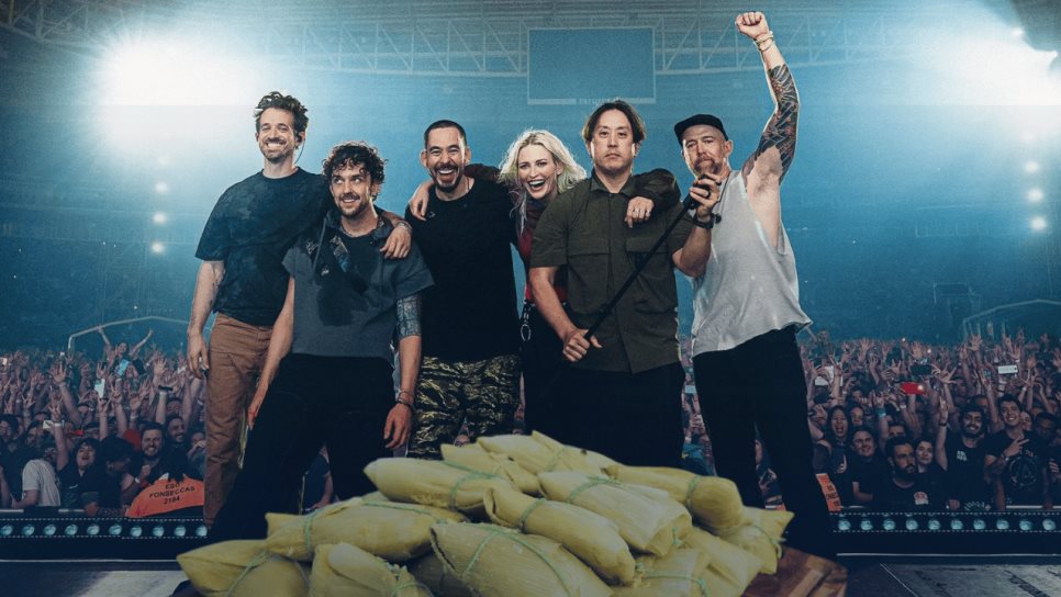 Linkin Park regalará tamales previo a su concierto en CDMX