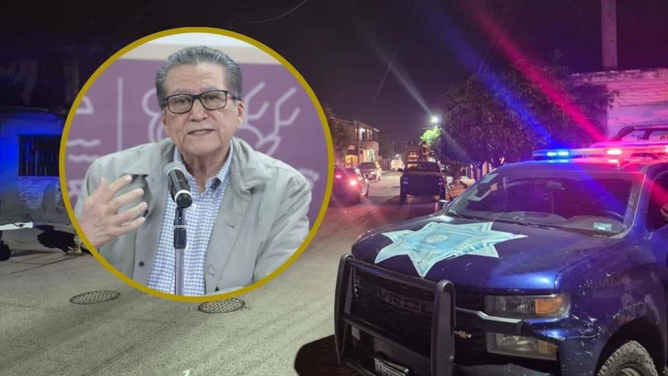 En Sinaloa han disminuido los homicidios un 23% en el último mes: Feliciano Castro