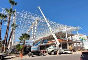 Esta nueva plaza se construye en el centro de Los Mochis: ¿Qué habrá?