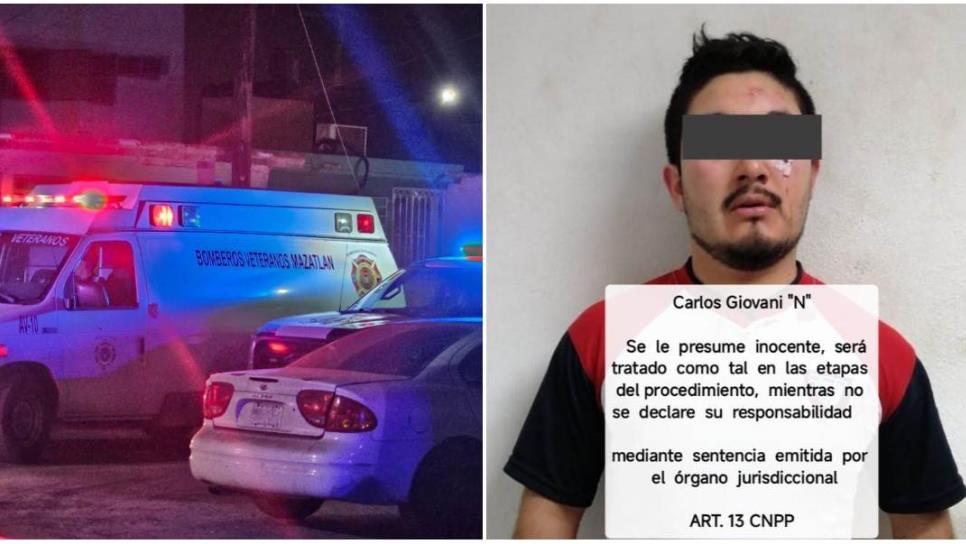 Detiene Seguridad Pública de Mazatlán al presunto homicida de joven en el Infonavit jabalíes