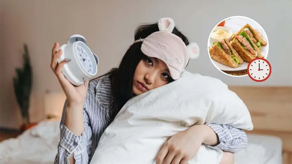 FOTO: Temática. Un horario definido para cenar te puede ayudar a dormir mejor y mantener un ciclo de sueño sano.