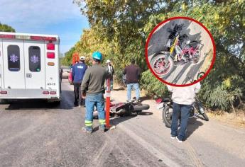 Chofer de volteo atropella a motociclista y huye cerca de El Pozole en Villa Unión