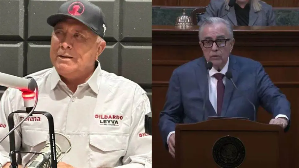 FOTO: Gildardo Leyva y Rubén Rocha Moya.