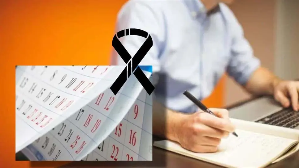 FOTO: ¿Cuántos días de permiso te tocan si fallece un familiar? Esto dice la ley.