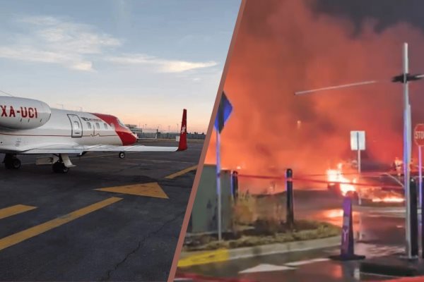 Era mexicano el avión que se estrelló en Filadelfia este viernes | Luz  Noticias