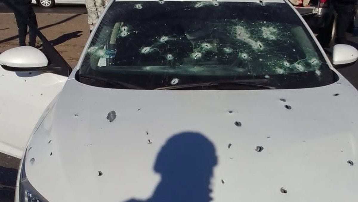 El comandante y su escolta fueron atacados por sujetos armados. FOTO: Luz Noticias