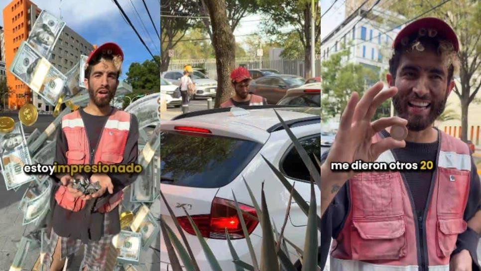 Famoso influencer revela el negocio millonario de los limosneros en la CDMX | VIDEO