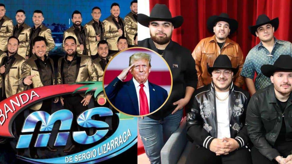 Banda MS y Grupo Frontera se enfrentan a cancelación masiva tras declaraciones de apoyo a Trump