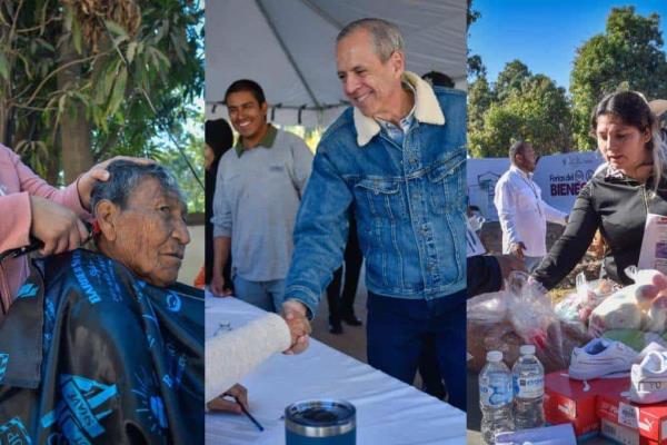 Feria del Bienestar llega a la comunidad indígena Goros 2 