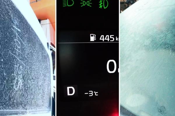 Vuelve a helar en Sinaloa; se registran temperaturas de hasta -3°C