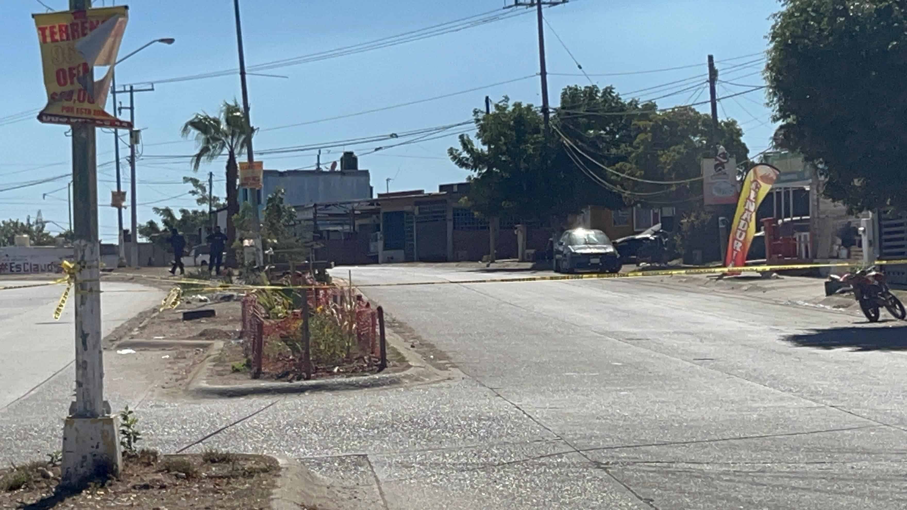 FOTO: Se registra balacera en Mazatlán, hay 4 muertos y un menor lesionado por bala perdida