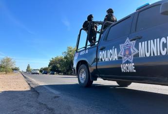 Ejecutan a un hombre joven y lo abandonan en el Dren Bayoneta frente al Ejido Mochis