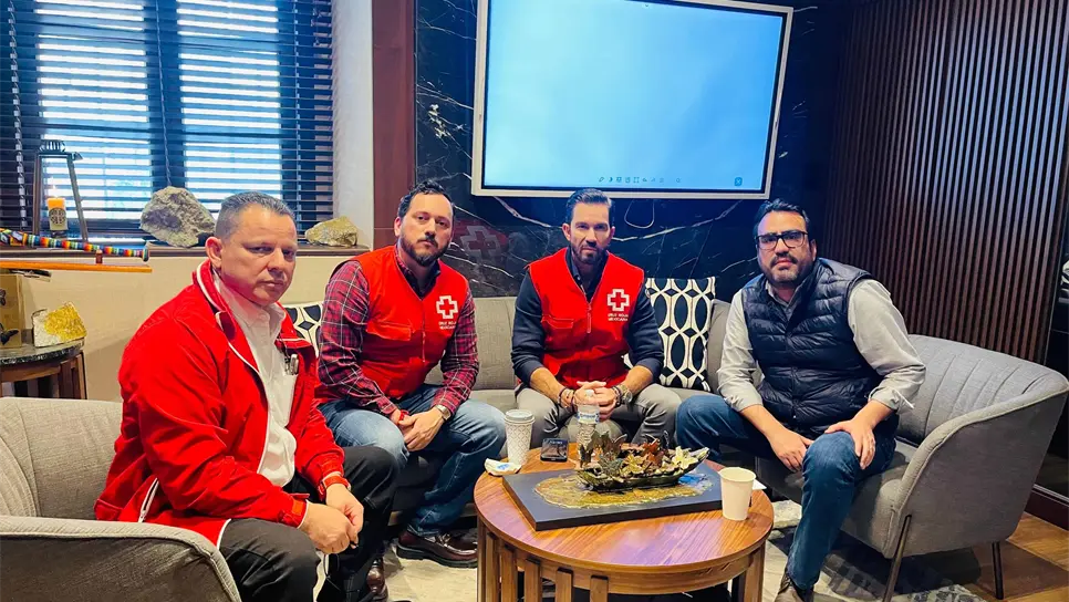 FOTO: El alcalde de Culiacán apoyará a paramédicos de Cruz Roja con seguridad y mejoras laborales.