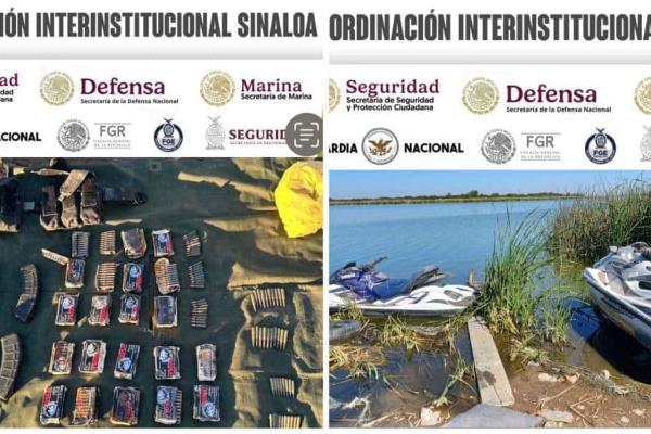 Grupo Interinstitucional asegura campamento con droga y artefactos explosivos improvisados
