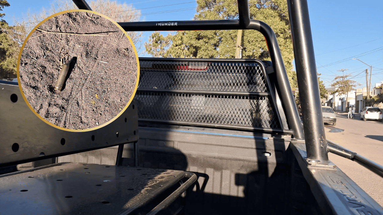 En el lugar se localizaron casquillos de bala. (FOTO: Luz Noticias).