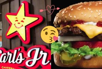 Una hamburguesa por un beso: La promoción de Carl’s Jr. del 14 de febrero está bien romántica