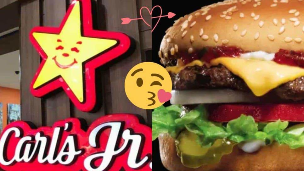 Una hamburguesa por un beso: La promoción de Carl´s Jr. del 14 de febrero está bien romántica