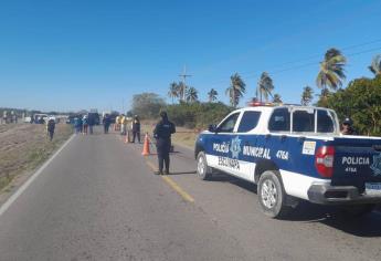 Mujer fallece atropellada en la carretera de Escuinapa a Teacapan