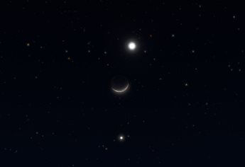 ¿Ya viste el cielo? Este es el planeta que aparece todas las noches de febrero junto a la luna