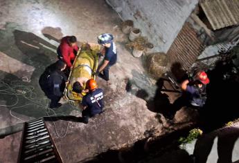 Ciclista se accidenta y cae a patio de casa en el Cerro del Vigía en Mazatlán